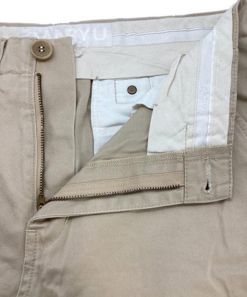 GANRYU（ガンリュウ）GANRYU (ガンリュウ) サルエルパンツ ベージュ サイズ:Sの古着・服飾アイテム