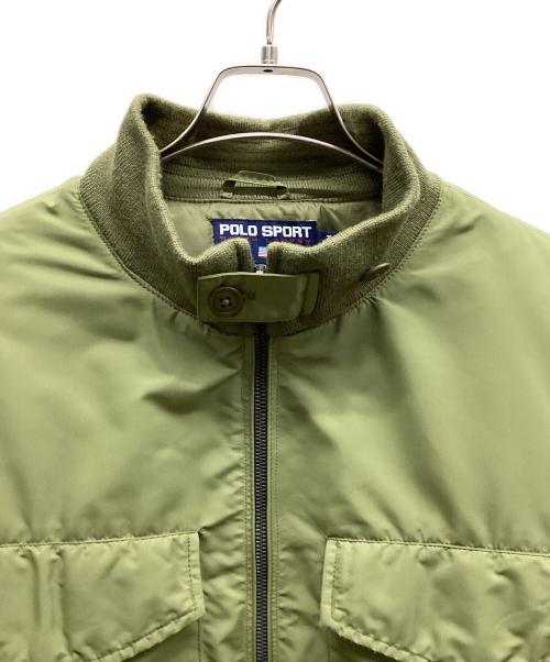 POLO SPORT（ポロスポーツ）POLO SPORT (ポロスポーツ) ポロスポーツ　中綿ブルゾン オリーブ サイズ:Mの古着・服飾アイテム