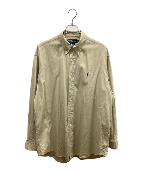 POLO RALPH LAUREN（ポロ・ラルフローレン）POLO RALPH LAUREN (ポロ・ラルフローレン) 長袖シャツ ベージュ サイズ:XLの古着・服飾アイテム