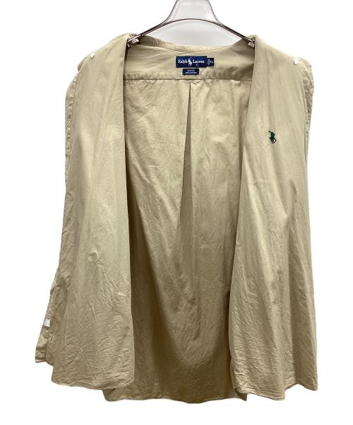 POLO RALPH LAUREN（ポロ・ラルフローレン）POLO RALPH LAUREN (ポロ・ラルフローレン) 長袖シャツ ベージュ サイズ:XLの古着・服飾アイテム