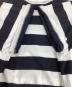 中古・古着 AMI Alexandre Mattiussi (アミアレクサンドルマテュッシ) アミ パリス　ハートロゴボーダーTシャツ ブラック×ホワイト サイズ:表記なし：14000円
