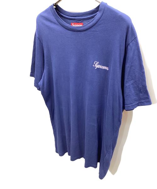SUPREME（シュプリーム）Supreme (シュプリーム) 半袖カットソー ネイビー サイズ:Mの古着・服飾アイテム