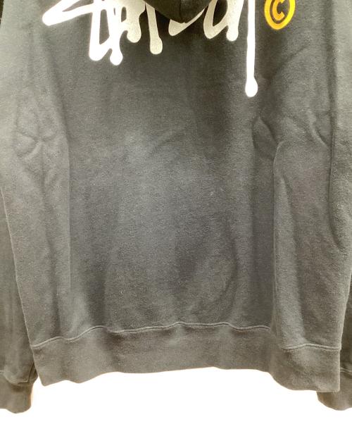 stussy（ステューシー）stussy (ステューシー) ジップパーカー ブラック サイズ:Mの古着・服飾アイテム