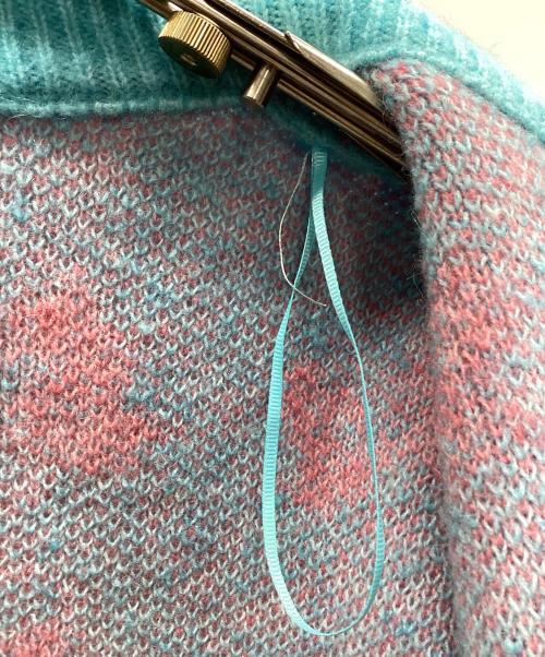 ZARA（ザラ）ZARA (ザラ) DISNEY (ディズニー) Harry Lambert (ハリー・ランバート) 厚手カーディガン スカイブルー サイズ:Lの古着・服飾アイテム
