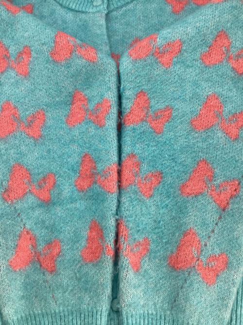 ZARA（ザラ）ZARA (ザラ) DISNEY (ディズニー) Harry Lambert (ハリー・ランバート) 厚手カーディガン スカイブルー サイズ:Lの古着・服飾アイテム