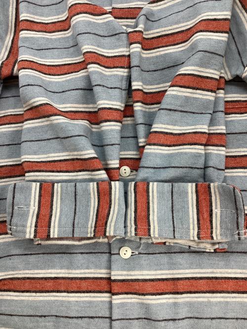 SUGAR CANE（シュガーケーン）SUGAR CANE (シュガーケーン) 長袖シャツ ブルー サイズ:Lの古着・服飾アイテム