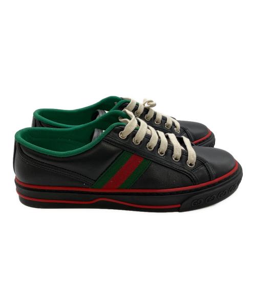 GUCCI（グッチ）GUCCI (グッチ) スニーカー ブラック サイズ:38+の古着・服飾アイテム