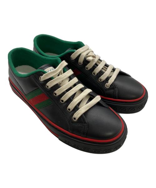 GUCCI（グッチ）GUCCI (グッチ) スニーカー ブラック サイズ:38+の古着・服飾アイテム