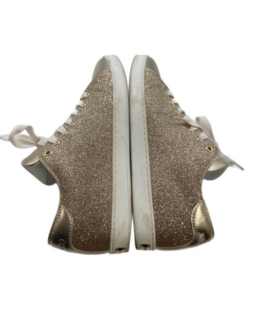 JIMMY CHOO（ジミーチュウ）JIMMY CHOO (ジミーチュウ) スニーカー ゴールド サイズ:39の古着・服飾アイテム