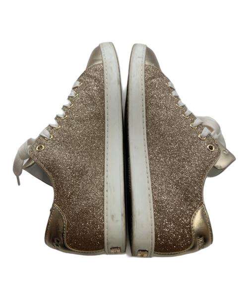 JIMMY CHOO（ジミーチュウ）JIMMY CHOO (ジミーチュウ) スニーカー ゴールド サイズ:39の古着・服飾アイテム