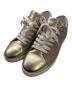 JIMMY CHOO（ジミーチュウ）の古着「スニーカー」｜ゴールド
