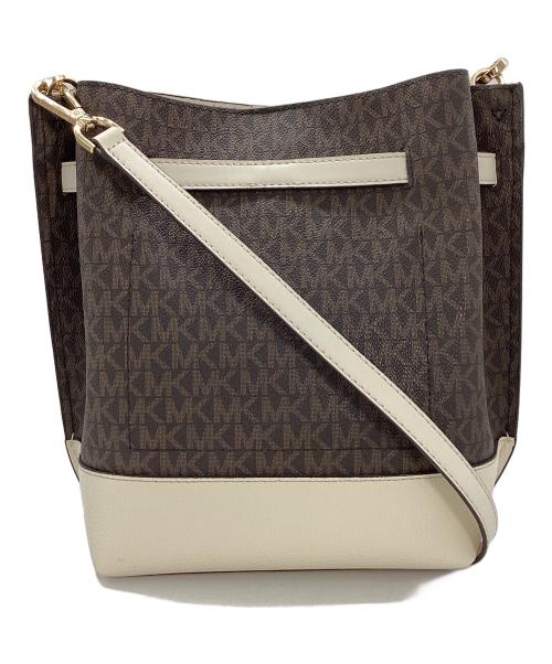 MICHAEL KORS（マイケルコース）MICHAEL KORS (マイケルコース) ショルダーバッグ ブラウンの古着・服飾アイテム