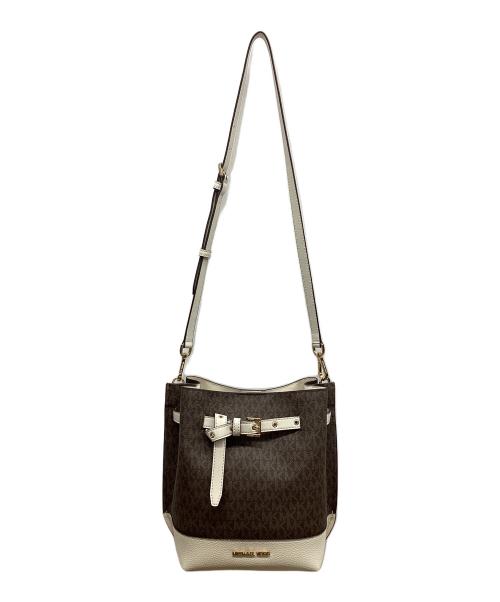 MICHAEL KORS（マイケルコース）MICHAEL KORS (マイケルコース) ショルダーバッグ ブラウンの古着・服飾アイテム