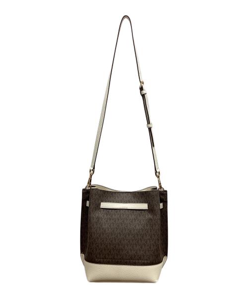 MICHAEL KORS（マイケルコース）MICHAEL KORS (マイケルコース) ショルダーバッグ ブラウンの古着・服飾アイテム