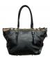 BURBERRY (バーバリー) トートバッグ ベージュ×ブラック：25000円