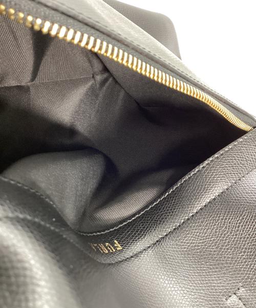 FURLA（フルラ）FURLA (フルラ) フルラ　PIPER L DOME ハンドバッグ ブラックの古着・服飾アイテム