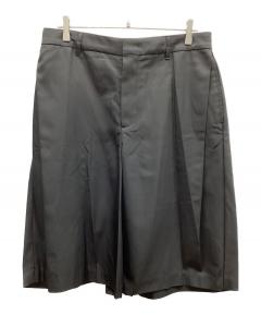 中古・古着通販】ORIMI (オリミ) WRAP SHORT SLACKS ブラック サイズ:2
