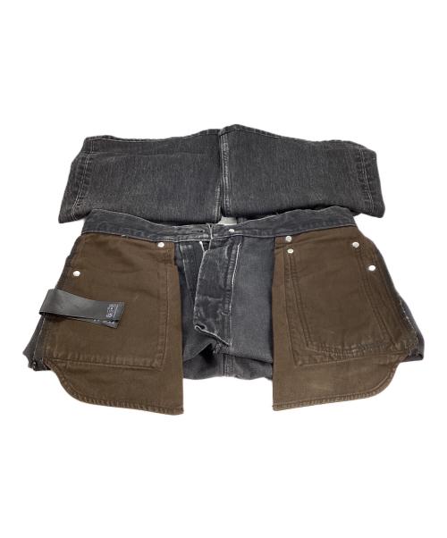 BALENCIAGA（バレンシアガ）BALENCIAGA (バレンシアガ) BALENCIAGA　GARDE-ROBE BOOTCUT　デニムパンツ ブラック サイズ:29の古着・服飾アイテム