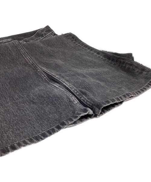 BALENCIAGA（バレンシアガ）BALENCIAGA (バレンシアガ) BALENCIAGA　GARDE-ROBE BOOTCUT　デニムパンツ ブラック サイズ:29の古着・服飾アイテム