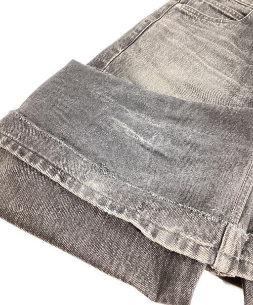 BALENCIAGA（バレンシアガ）BALENCIAGA (バレンシアガ) BALENCIAGA　GARDE-ROBE BOOTCUT　デニムパンツ ブラック サイズ:29の古着・服飾アイテム