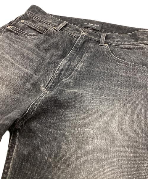 BALENCIAGA（バレンシアガ）BALENCIAGA (バレンシアガ) BALENCIAGA　GARDE-ROBE BOOTCUT　デニムパンツ ブラック サイズ:29の古着・服飾アイテム