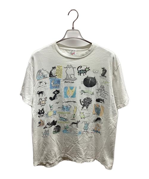 JERZEES（ジャージーズ）JERZEES (ジャージーズ) 半袖カットソー ホワイト サイズ:Lの古着・服飾アイテム