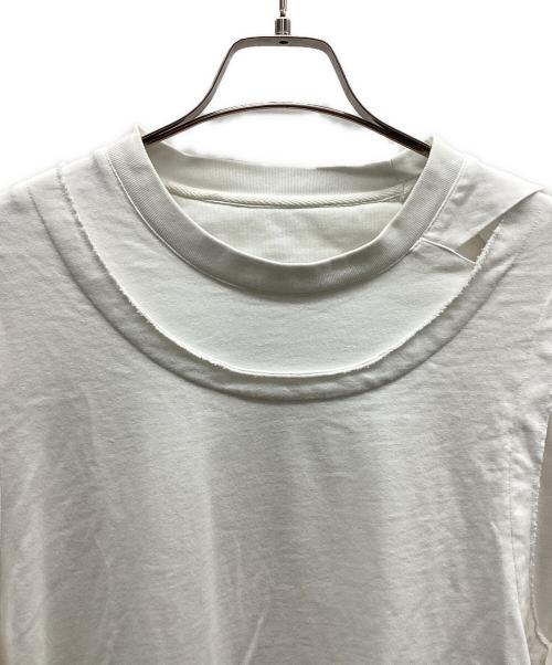 NULLUS（ヌールス）NULLUS (ヌールス) 半袖カットソー ホワイト サイズ:1の古着・服飾アイテム