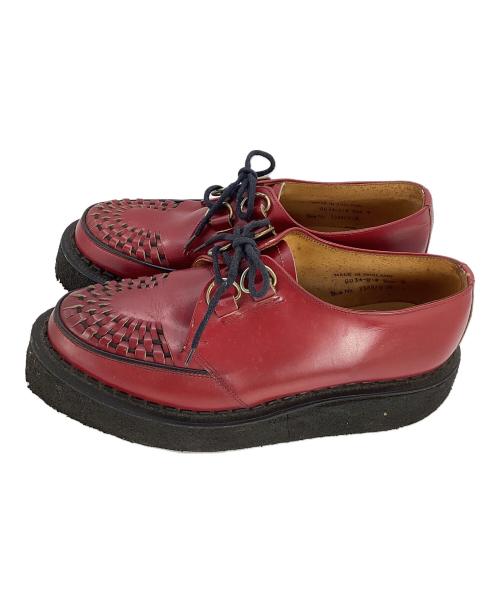 GEORGE COX（ジョージコックス）GEORGE COX (ジョージコックス) GEORGE COX　ラバーソールシューズ バーガンディー サイズ:Size9の古着・服飾アイテム
