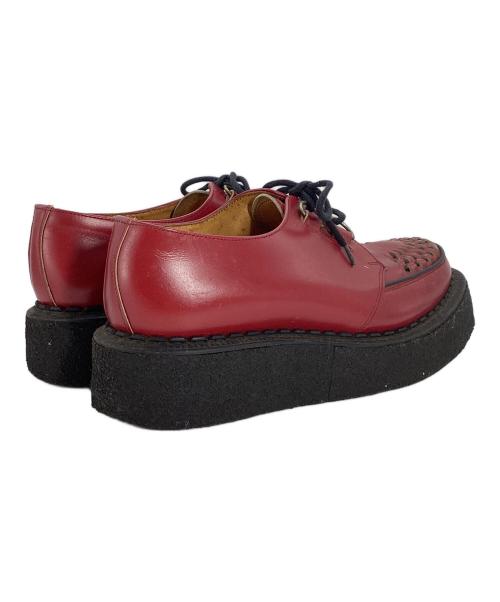 GEORGE COX（ジョージコックス）GEORGE COX (ジョージコックス) GEORGE COX　ラバーソールシューズ バーガンディー サイズ:Size9の古着・服飾アイテム