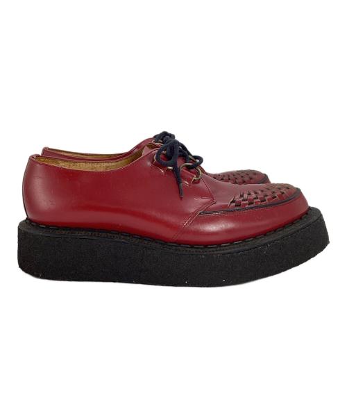 GEORGE COX（ジョージコックス）GEORGE COX (ジョージコックス) GEORGE COX　ラバーソールシューズ バーガンディー サイズ:Size9の古着・服飾アイテム