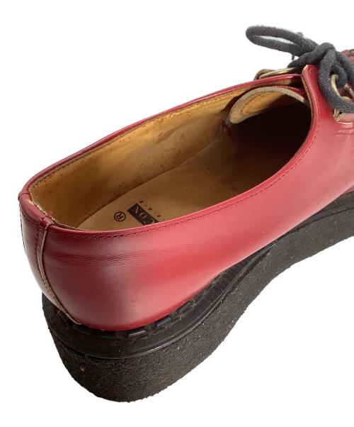 GEORGE COX（ジョージコックス）GEORGE COX (ジョージコックス) GEORGE COX　ラバーソールシューズ バーガンディー サイズ:Size9の古着・服飾アイテム