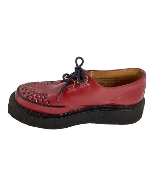 GEORGE COX（ジョージコックス）GEORGE COX (ジョージコックス) GEORGE COX　ラバーソールシューズ バーガンディー サイズ:Size9の古着・服飾アイテム