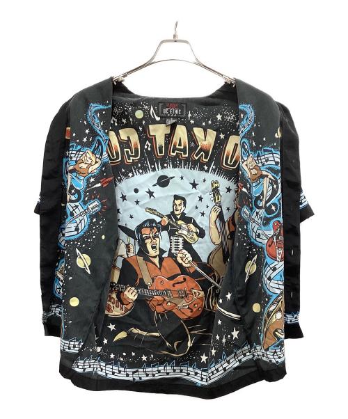 LA ROCKA（ラ ロッカ）LA ROCKA (ラ ロッカ) BC ETHIC (ビーシーエシック) 半袖シャツ ブラック サイズ:Sの古着・服飾アイテム
