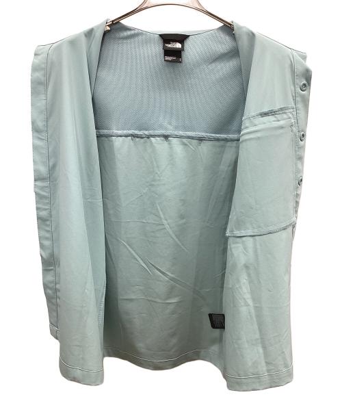 THE NORTH FACE（ザ ノース フェイス）THE NORTH FACE (ザ ノース フェイス) First Trail UPF Short Sleeve Shirt スカイブルー サイズ:Sの古着・服飾アイテム