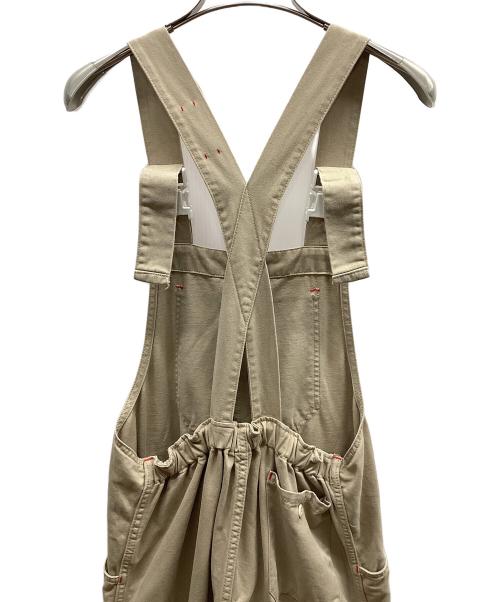 MEYAME（メヤメ）MEYAME (メヤメ) オーバーオール ベージュ サイズ:FREEの古着・服飾アイテム