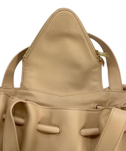 BOTTEGA VENETA（ボッテガベネタ）BOTTEGA VENETA (ボッテガベネタ) BOTTEGA VENETA　BEAK　2WAYバッグ ベージュの古着・服飾アイテム