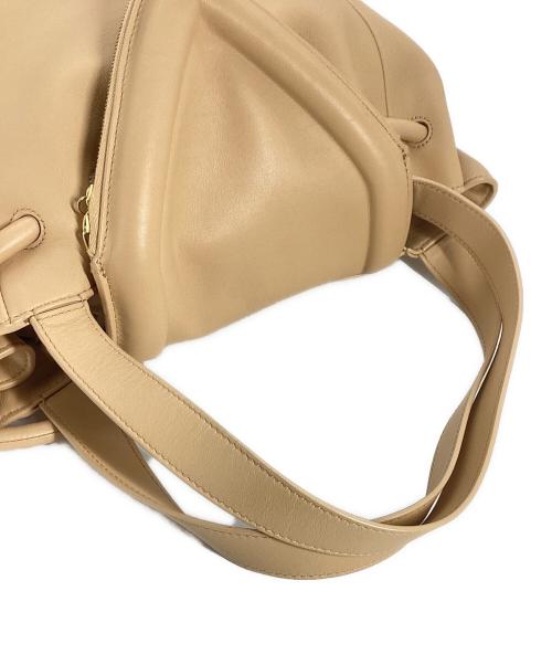 BOTTEGA VENETA（ボッテガベネタ）BOTTEGA VENETA (ボッテガベネタ) BOTTEGA VENETA　BEAK　2WAYバッグ ベージュの古着・服飾アイテム