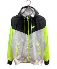 NIKE（ナイキ）の古着「ナイロンパーカー」｜ホワイト×ブラック