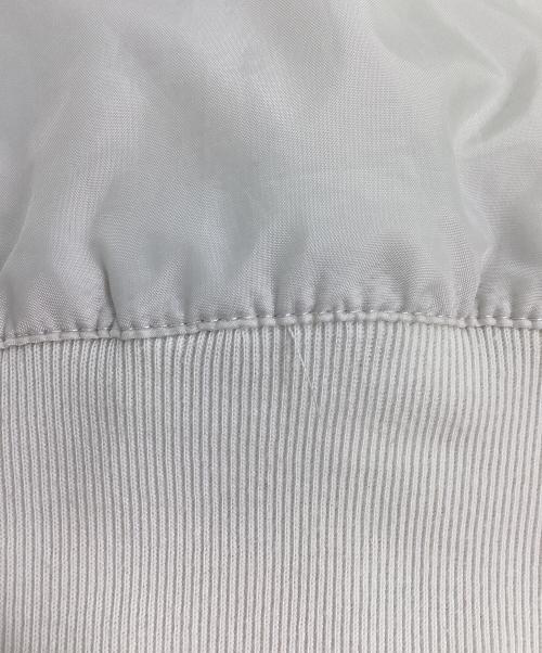 NIKE（ナイキ）NIKE (ナイキ) ナイロンパーカー ホワイト×ブラック サイズ:Sの古着・服飾アイテム