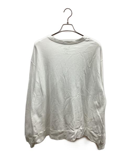 FACETASM（ファセッタズム）FACETASM (ファセッタズム) スウェット ホワイト サイズ:Mの古着・服飾アイテム