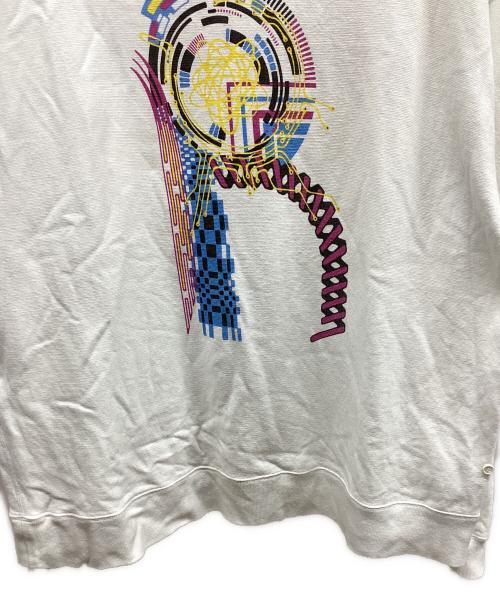 FACETASM（ファセッタズム）FACETASM (ファセッタズム) スウェット ホワイト サイズ:Mの古着・服飾アイテム