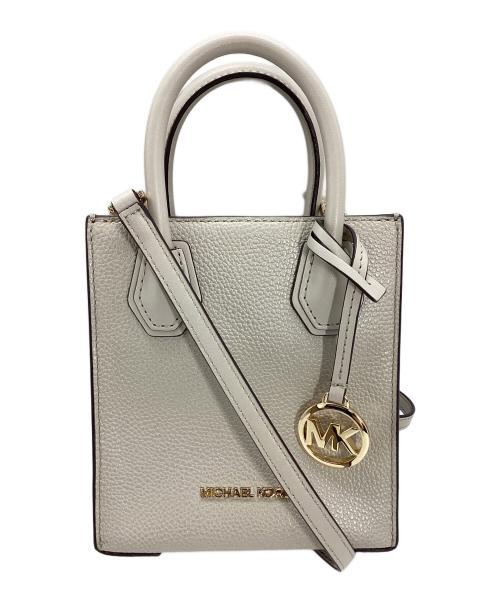 MICHAEL KORS（マイケルコース）MICHAEL KORS (マイケルコース) マーサー エクストラ スモール ショッパー ショルダーバッグ グレージュの古着・服飾アイテム