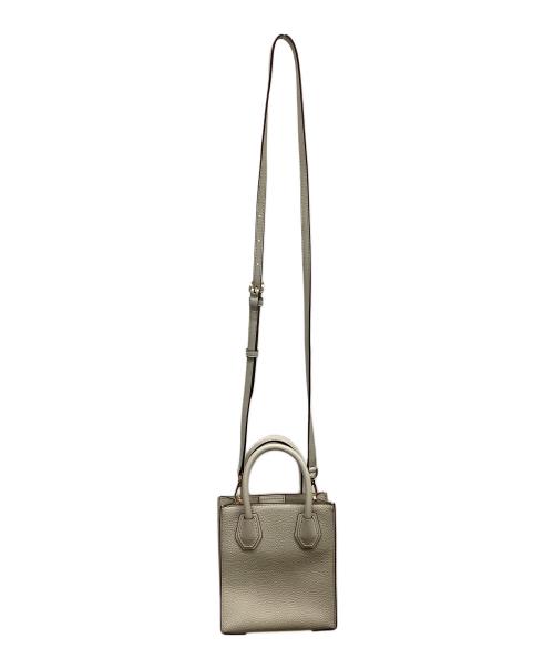 MICHAEL KORS（マイケルコース）MICHAEL KORS (マイケルコース) マーサー エクストラ スモール ショッパー ショルダーバッグ グレージュの古着・服飾アイテム