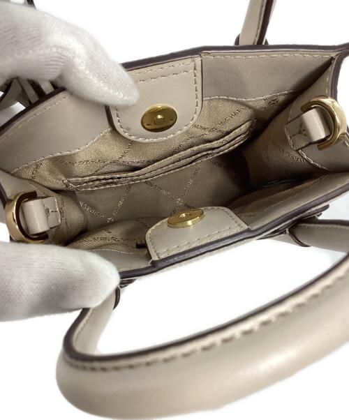 MICHAEL KORS（マイケルコース）MICHAEL KORS (マイケルコース) マーサー エクストラ スモール ショッパー ショルダーバッグ グレージュの古着・服飾アイテム