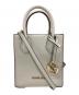 MICHAEL KORS（マイケルコース）の古着「マーサー エクストラ スモール ショッパー ショルダーバッグ」｜グレージュ