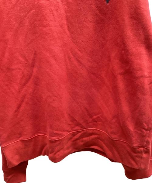 POLO RALPH LAUREN（ポロ・ラルフローレン）POLO RALPH LAUREN (ポロ・ラルフローレン) クルーネックスウェット レッド サイズ:XLの古着・服飾アイテム