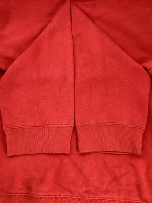POLO RALPH LAUREN（ポロ・ラルフローレン）POLO RALPH LAUREN (ポロ・ラルフローレン) クルーネックスウェット レッド サイズ:XLの古着・服飾アイテム