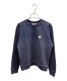 maison kitsune（メゾンキツネ）の古着「スウェット」｜ネイビー