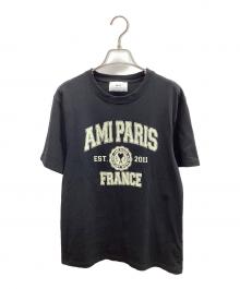ami（アミ）の古着「半袖Tシャツ」｜ブラック