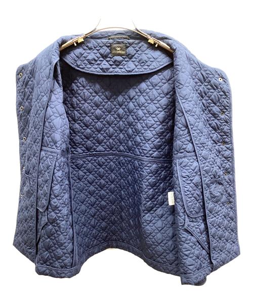 ANYA HINDMARCH（アニヤ・ハインドマーチ）ANYA HINDMARCH (アニヤ・ハインドマーチ) キルティングジャケット ネイビー サイズ:Mの古着・服飾アイテム